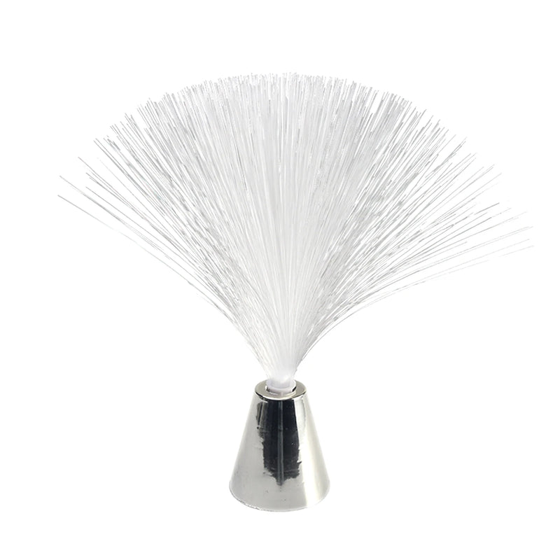 Lampe fibre optique multicolore à piles pour chambre et bureau, 34 cm