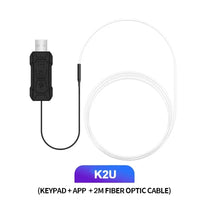 Bande lumineuse fibre optique – version 2 m avec boîtier de commande