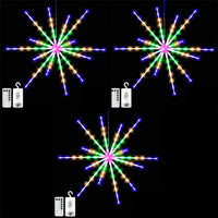 Étoile LED suspendue effet feu d'artifice – vue 9