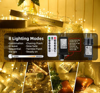 Guirlande lumineuse sapin en fil de cuivre – vue 25
