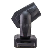 Lot de 12 lyres LED beam 200 W à anneau RGB – lyre vue de côté