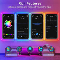 Ruban LED extérieur néon RGB étanche IP67, application, 5 à 30 m