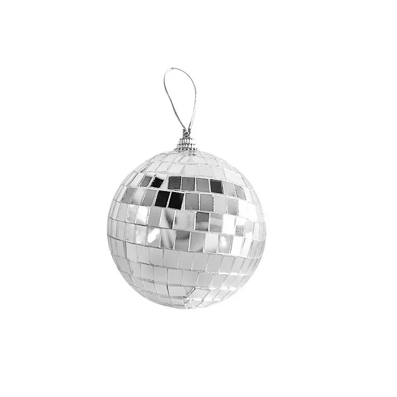 Boule à facettes miroir à suspendre, 1 ou 5 pièces, de 2 à 40 cm