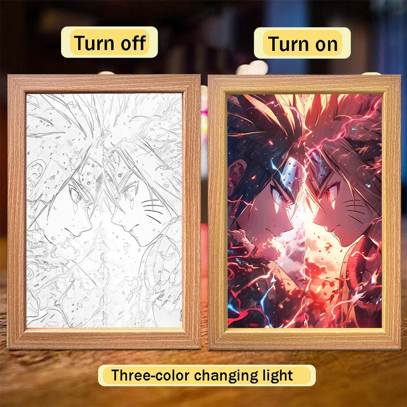 Cadre lumineux Naruto – vue 28