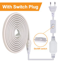 Ruban LED COB 220 V – câble avec prise européenne et interrupteur marche/arrêt