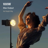 Lumière vidéo COB 100 W – vue 3