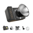 Lumière vidéo COB 100 W bicolore 2700-7500 K, mini monture Bowens, 10 effets