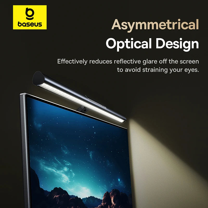 Barre lumineuse Baseus i-work 3 – conception optique asymétrique contre les reflets