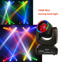 Lyre beam LED 100 W à anneau lumineux, 13 gobos, prismes 6 + 12, DMX 13 canaux