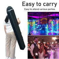 4 tubes LED pixel sans fil sur batterie IP65 avec trépieds et sac