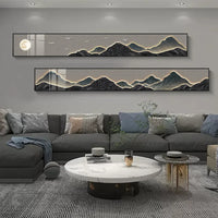 Tableau lumineux LED paysage de montagnes – vue 9