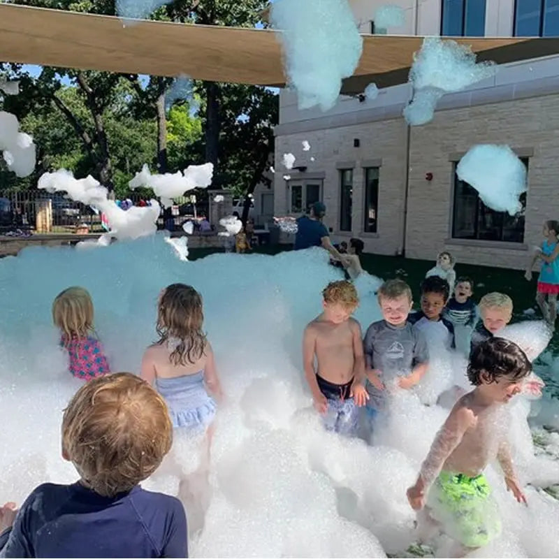 Machine à mousse 1500 W – fête d'enfants en plein air