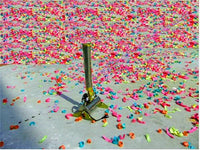 Canon à confettis à air comprimé avec télécommande, lot de 2 machines