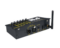 Console DMX mini 54 canaux sans fil, sur batterie, 6 curseurs